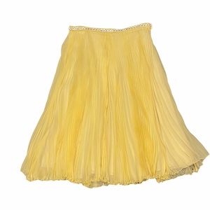 Alexander McQueen yellow skirt size 38/M